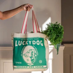 Graham & Green Bags<G&G Lucky Dog Tote Bag