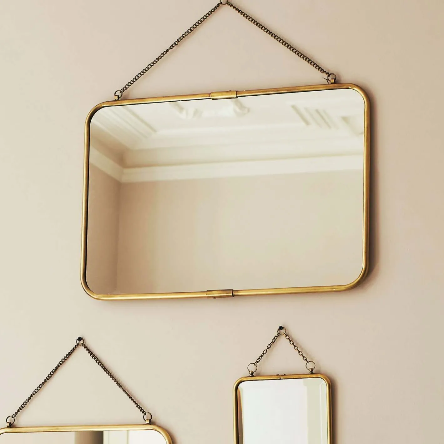 Graham & Green Bathroom Mirrors|Bathroom Mirrors<Gold Carriage Mirrors