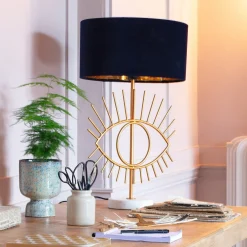 Graham & Green Table Lamps<Golden Eye Table Lamp