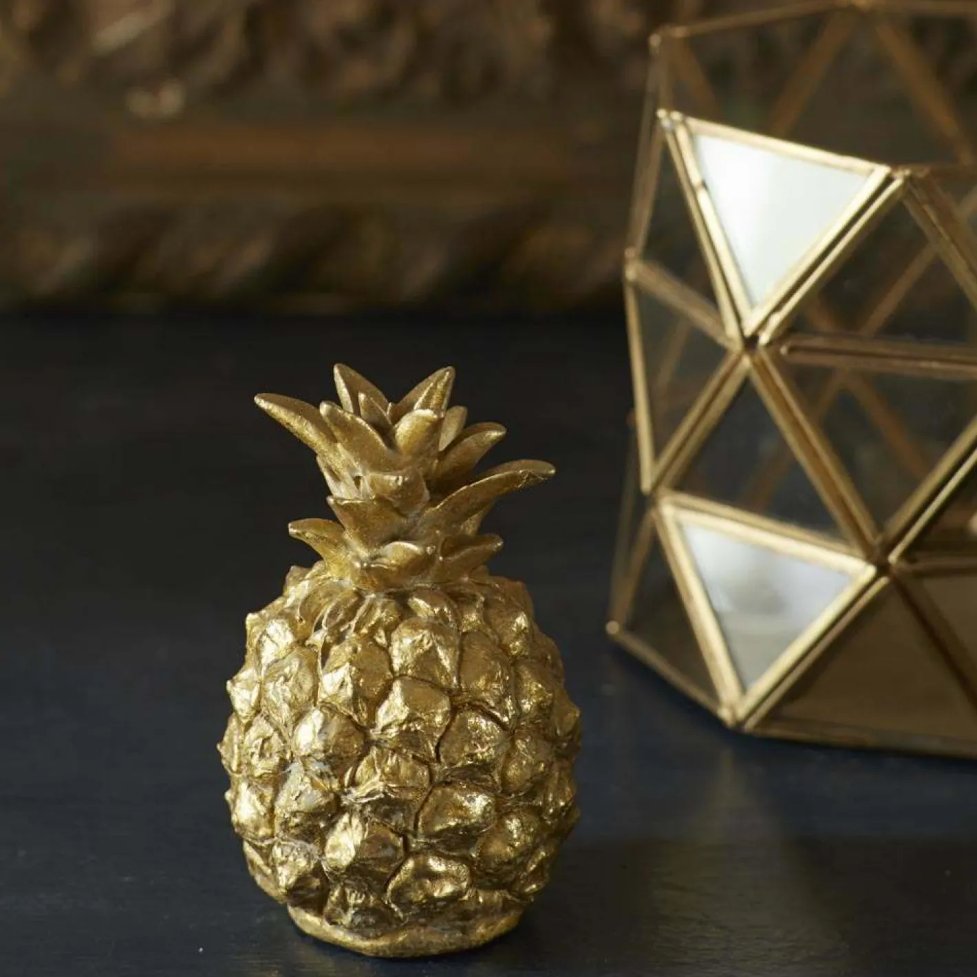 Graham & Green Decorative Accessories<Golden Pineapples