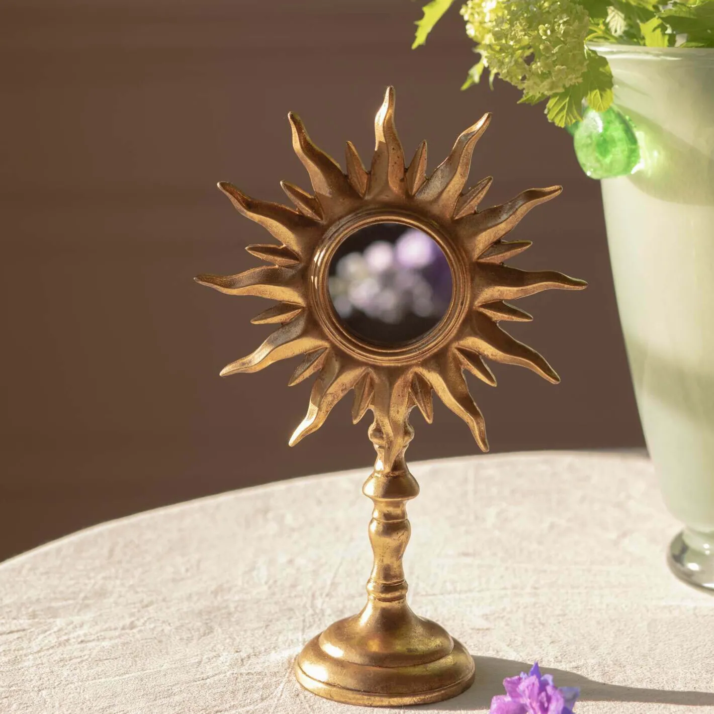Graham & Green Table Mirrors<Golden Sun Table Mirror