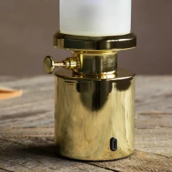 Graham & Green Table Lamps<Gold LED Oil Lamp