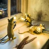 Graham & Green Animal Lights|Table Lamps<Gold Mouse Table Lamps