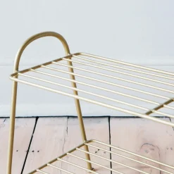 Graham & Green Hallway Storage|Coat Racks & Hooks<Gold Shoe Rack