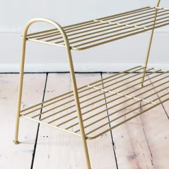 Graham & Green Hallway Storage|Coat Racks & Hooks<Gold Shoe Rack