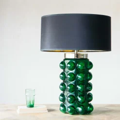 Graham & Green Table Lamps<Green Bobble Table Lamp