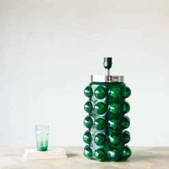 Graham & Green Table Lamps<Green Bobble Table Lamp