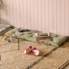 Graham & Green Seat Pads & Bed Rolls|Seat Pads & Bed Rolls<Green Check Bed Roll