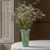 Graham & Green Vases & Plant Pots<Green Glass Ruffle Vase