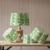 Graham & Green Lamp Shades<Green Ikat Flower Empire Lamp Shades
