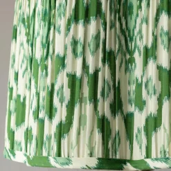 Graham & Green Lamp Shades<Green Ikat Flower Empire Lamp Shades