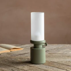 Graham & Green Table Lamps<Green LED Oil Lamp