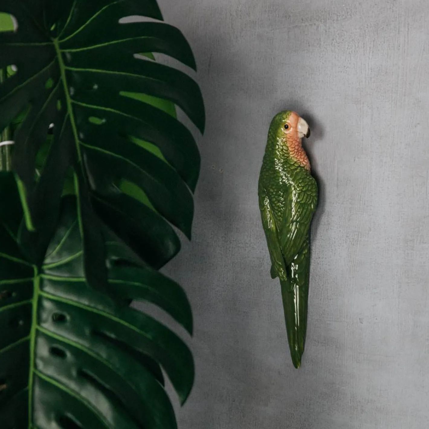 Graham & Green Decorative Accessories<Green Parrot Wall Ornament