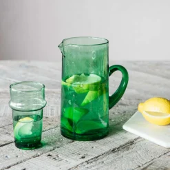 Graham & Green Outdoor Dining|Glassware<Green Recycled Glass Tumbler