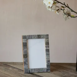 Graham & Green Photo Frames<Grey Bone Photo Frame