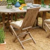Graham & Green Garden Chairs & Sofas|Garden Chairs & Sofas<Grey Teak Garden Chair