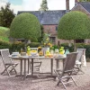 Graham & Green Garden Tables & Sets|Garden Tables & Sets<Grey Teak 10 Seater Garden Table