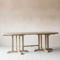 Graham & Green Garden Tables & Sets|Garden Tables & Sets<Grey Teak 10 Seater Garden Table