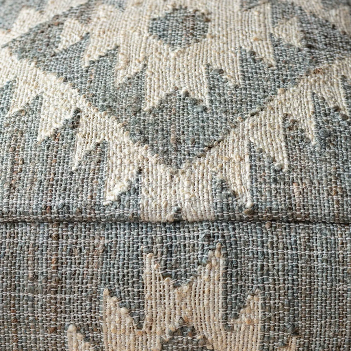 Graham & Green Pouffes & Beanbags|Pouffes & Bean Bags<Haley Jute Kilim Pouffe