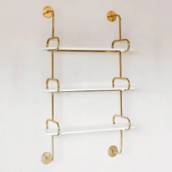 Graham & Green Shelves & Bookcases<Hallie Three Tier Marble Shelf