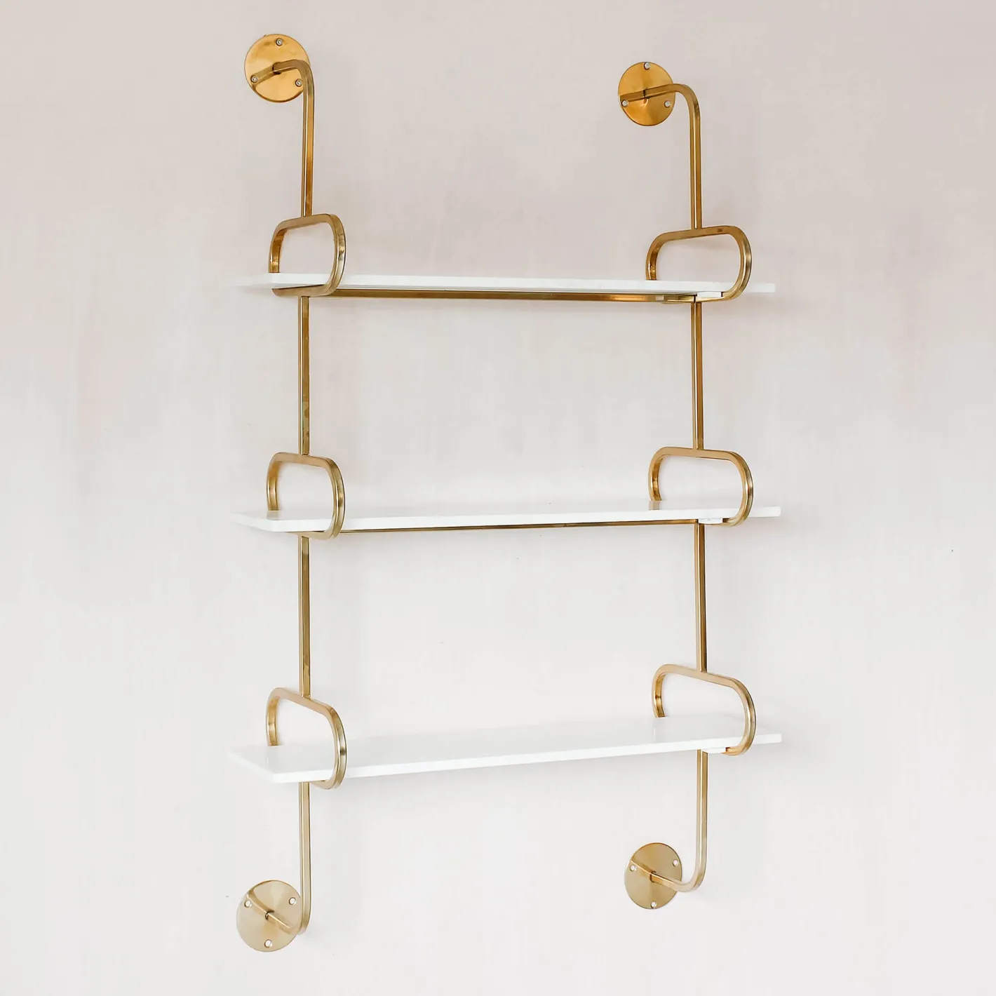 Graham & Green Shelves & Bookcases<Hallie Three Tier Marble Shelf