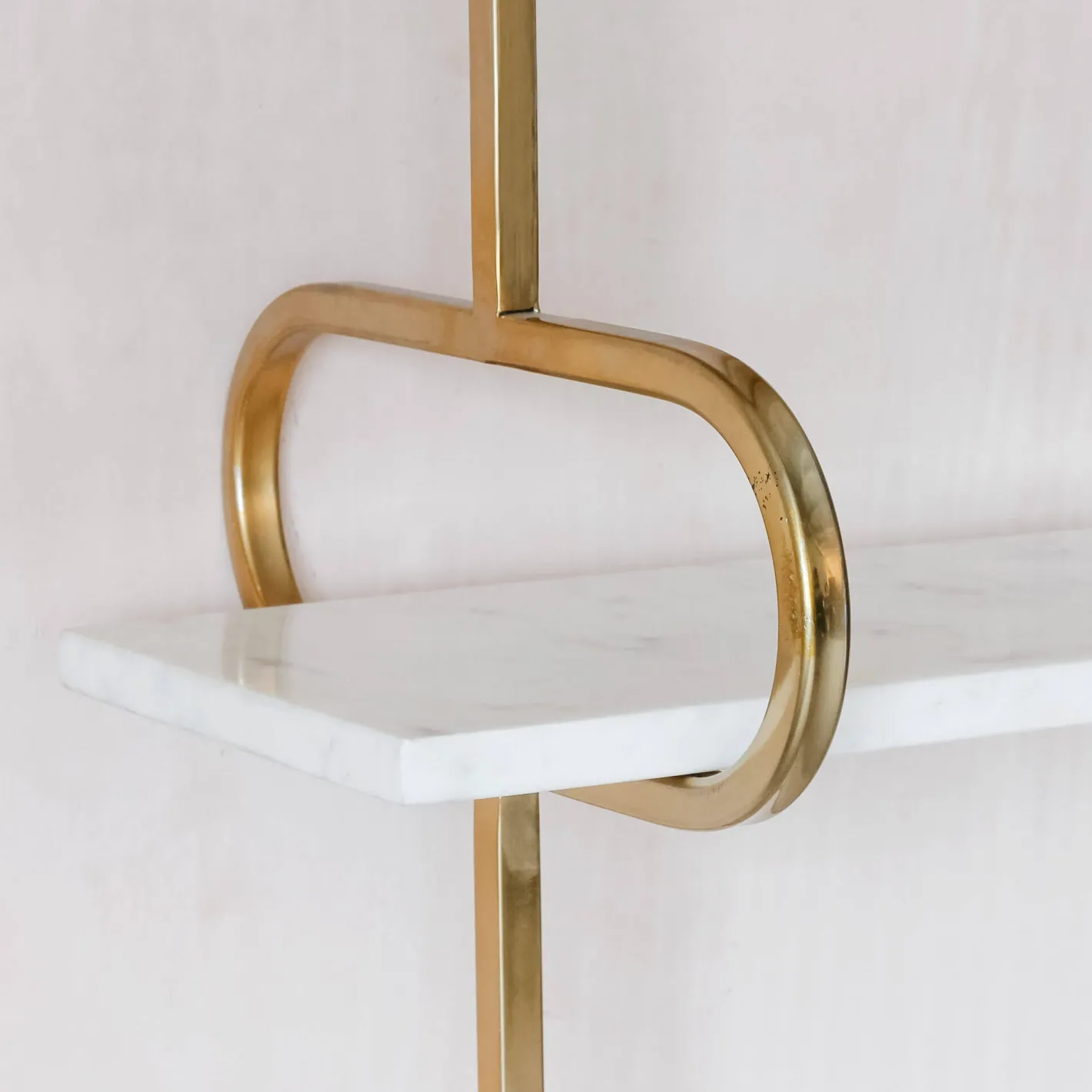 Graham & Green Shelves & Bookcases<Hallie Three Tier Marble Shelf