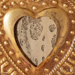 Graham & Green Decorative Accessories<Hanging Heart Mirror Ornament
