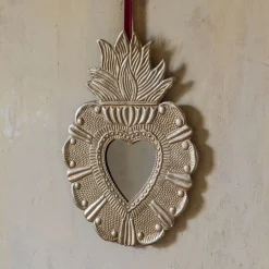 Graham & Green Wall Mirrors<Heart and Flames Mirror