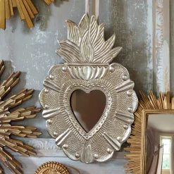 Graham & Green Wall Mirrors<Heart and Flames Mirror