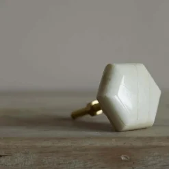 Graham & Green Knobs & Handles<Hexagonal Bone Knob