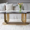 Graham & Green Coffee Tables<Hollywood Marble Coffee Table