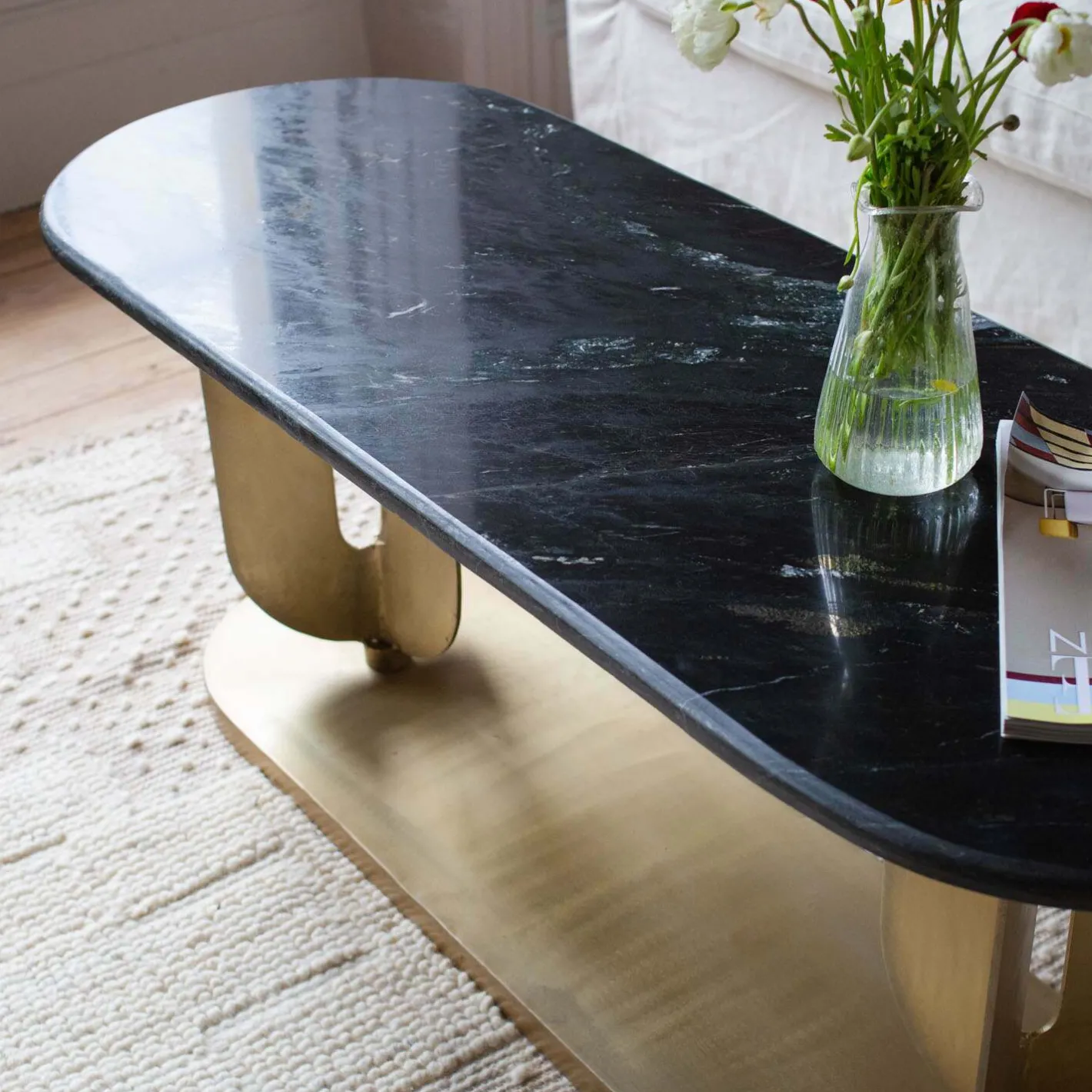 Graham & Green Coffee Tables<Hollywood Marble Coffee Table