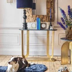 Graham & Green Console Tables<Hollywood Marble Console Table
