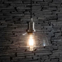 Graham & Green Ceiling Lights & Chandeliers<Hoxton Glass Pendant