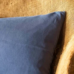 Graham & Green Sofa Cushions|Cushions<Indigo Rectangular Linen Cushion