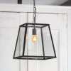 Graham & Green Ceiling Lights & Chandeliers<Inko Glass Lantern Pendant Light