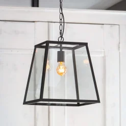 Graham & Green Ceiling Lights & Chandeliers<Inko Glass Lantern Pendant Light