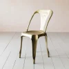 Graham & Green Dining Chairs<Isaac Brass Chair