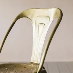 Graham & Green Dining Chairs<Isaac Brass Chair