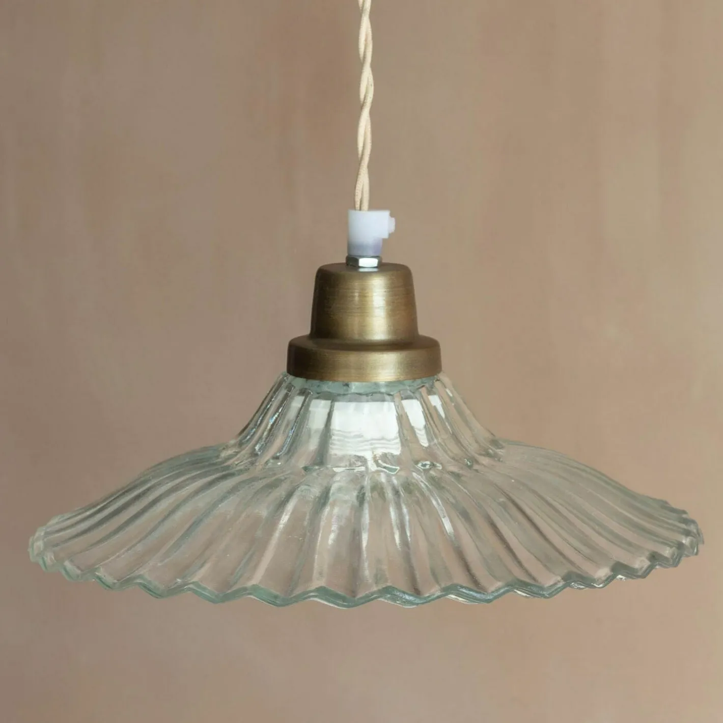 Graham & Green Ceiling Lights & Chandeliers<Isabel Glass Pendant Light