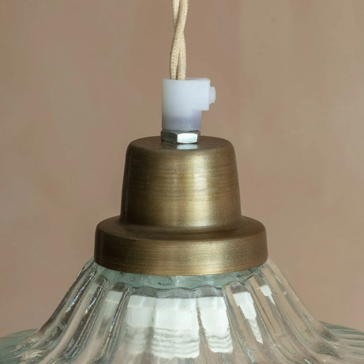 Graham & Green Ceiling Lights & Chandeliers<Isabel Glass Pendant Light
