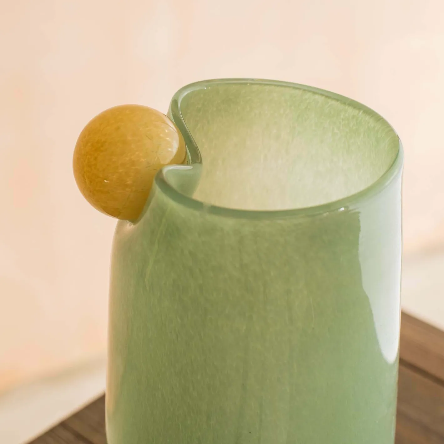Graham & Green Vases & Plant Pots<Jade and Yellow Large Bolita Vase