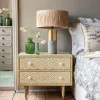 Graham & Green Bedside Tables<Jaipur Bone Inlay Bedside Table
