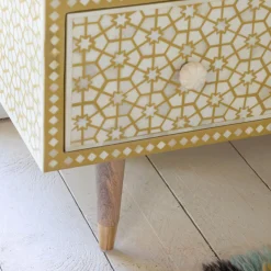 Graham & Green Chests Of Drawers|Chests Of Drawers<Jaipur Bone Inlay Chest of Drawers