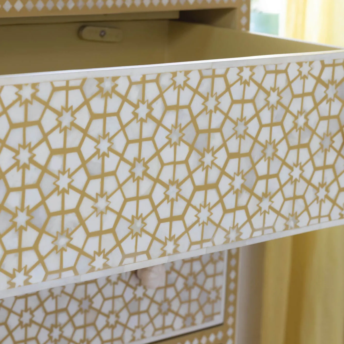 Graham & Green Chests Of Drawers|Chests Of Drawers<Jaipur Bone Inlay Chest of Drawers