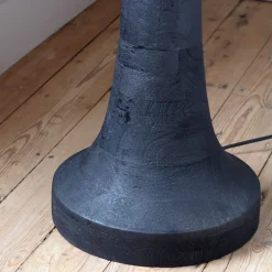 Graham & Green Floor Lamps<Jax Black Wood Floor Lamp