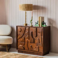 Graham & Green Chests Of Drawers|Chests Of Drawers<Jesse Three Drawer Chest of Drawers