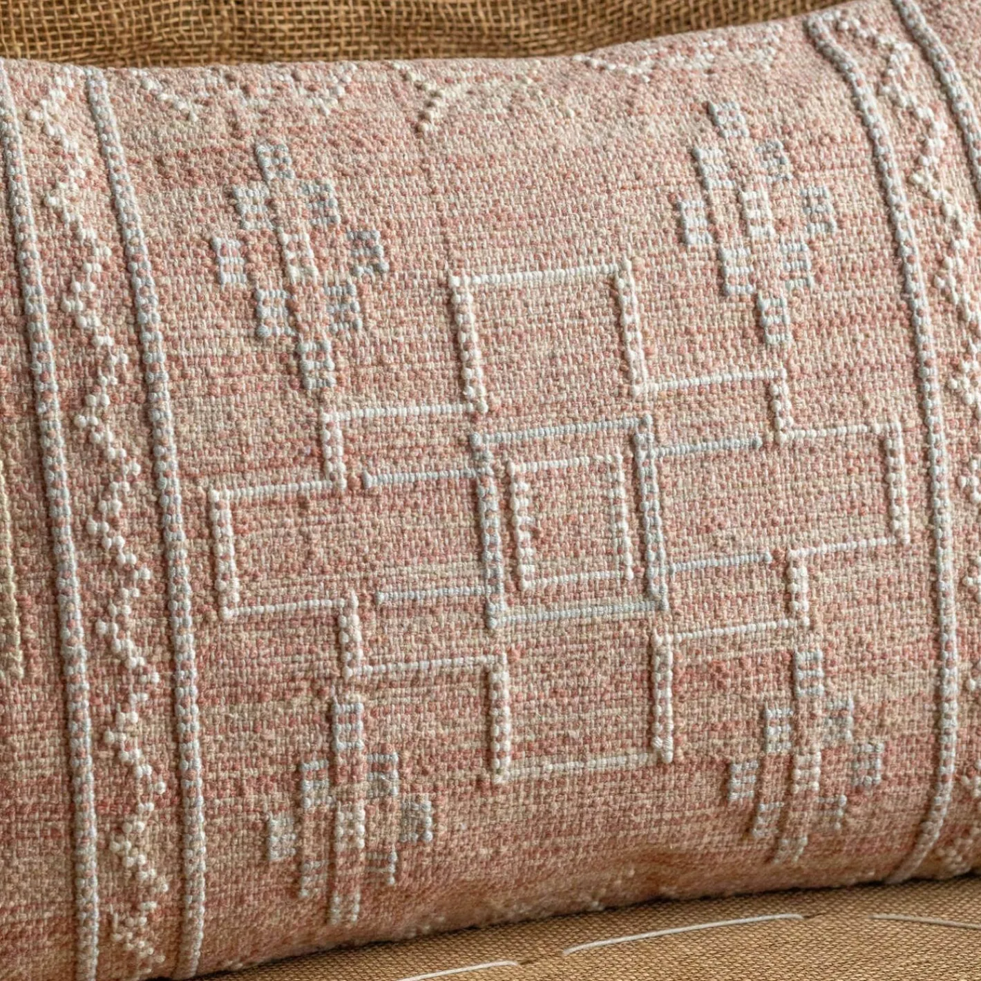 Graham & Green Sofa Cushions|Cushions<Josie Rectangular Pink Cushion