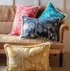 Graham & Green Sofa Cushions|Cushions<Jungle Crewel Embroidery Cushions