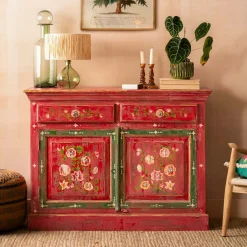 Graham & Green Cabinets & Cupboards<Junli Red Painted Cabinet